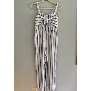 NWT Abercrombie & Fitch Striped Jumpsuit